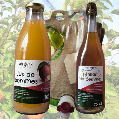 Vergers d'Herbauges - Pommes en agriculture raisonnée près de Bouguenais